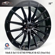 【Installation Available】VOX15V RAXER FLOW FORMING 18 INCH 18X8.5 5X113 ET40 FPBLK1B-XZ READY STOCK