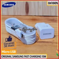 SAMSUNG Charger A7 2016 A8 2016 A9 A9 Pro 2019 Original 100% Samsung 15W Micro USB Charger