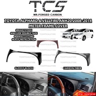 TCS TOYOTA ALPHARD VELLFIRE ANH20 2008-2014 CAR METER FRAME GARNISH ACCESSORIES