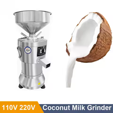 Commercial Fresh Coconut Milk Grinder Milling Machine Coconut Milk Grinding Grinder Machine Electric