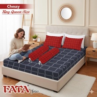 KING BEDSHEET 180X200 4 FATA PILLOWS