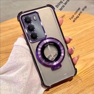 เคสชิลิโคน ขาตั้ง สำหรับ Realme C71 C75 C75X / Realme 14 14T เคสโป่งใส TPU นิ่ม