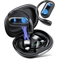 AI Translation Earbuds Real Time with 188 Languages,50H Playtime Open Ear Headphones,Headphones Wire