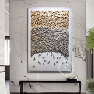 ZWART | ศิลปะบนผนัง 3D แนวตั้ง Luxury Art