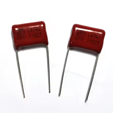 10pcs CBB22 474J400V 400V474J 470nF 400V 5% P15 Foot Distance 15mm Metallized Polypropylene Film Cap