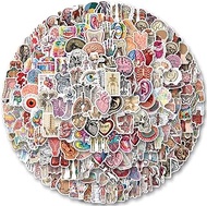 200Pcs Cool Vintage Anatomy Stickers, Biology Human Skeleton Waterproof Stickers for Laptops,Learnin