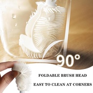 5 In 1 Smart Brush Trending ️29cm Handle Hand Brush Absorbent Wipe All Bottle And Tube Stains T6c7