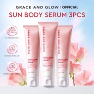 Grace And Glow Brightening Sun Body Serum With Arbutin (3 Pcs)