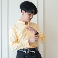 เสื้อเชิ้ตแขนยาว 🎈 คอจีน / แขนยาว 🎈 ผ้าคอตตอน ออกฟอร์ด Minimal Oxford Shirt  11 color : CU PANTS