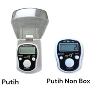 Tasbih Alarm LED SHX5136 Digital Finger Counter LED Alarm 100 Akan Bunyi
