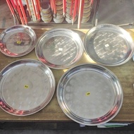 Stainless Steel Talam/Dulang laksam/tray laksam/ Round Tray / Tray Bulat / Dulang/ Talam/Dulang (30c