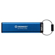 新款 Kingston 金士頓 IronKey Keypad 200 硬體型加密USB 32G 密碼隨身碟 軍用級安全性 (KT-IKKP200-32G)