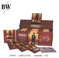 Capsx Lubricated Condom 003 (1pack = 3pcs)