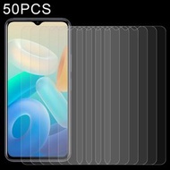 全城熱賣 - 50個一賣 0.26mm 9H 2.5D 半屏鋼化玻璃保護膜 適用於vivo Y77 / vivo Y77e / Y77e t1