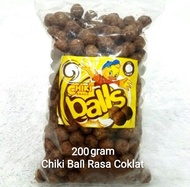 CHIKI BALL RASA KEJU/AYAM/COKELAT 200 GRAM/SNACK/CAMILAN/CIKI/MAKANAN RINGAN/KILOAN/JAJANAN
