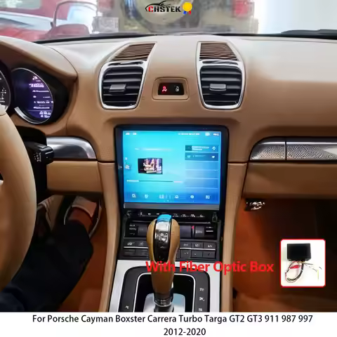 CHSTEK Carplay Autoradio For Porsche Boxster Cayman 718 911 918 981 997 Turbo S Carrera Bose Car Rad