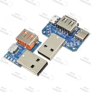5V USB Head Switchboard USB Male to Female to Type-c to Micro USB to 4P USB Converter Adapter XY-USB