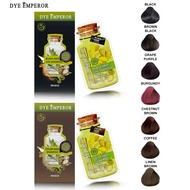 DYE EMPEROR HAIR COLOR SHAMPOO 30ML (NO NEED BLEACH) Hair Colour