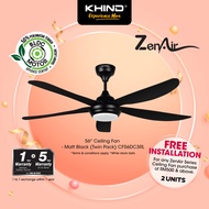 KHIND Zenair Ceiling Fan (56" x 2 Units) CF56DC3RL