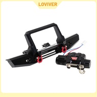 Metal RC Crawler Winch RC Car Automatic Winch Professional High Performance Upgrade Black for 1/24 S