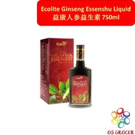 and Nourishing Ecolite Ginseng Essenshu Compound PLus Liquid 益康人参益生素 750ml