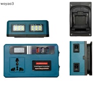 [WY3] 1Pcs LED Intelligent Inverter Power Converter Portable 120W 21V Inverter With 3 USB Ports [VN]