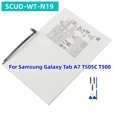 New SCUD-WT-N19 7040mAh Replacement Battery For Samsung Galaxy Tab A7 T505C T500 Tablet batteria+Too