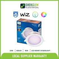 PHILIPS WIZ SMART LED 10W 220-240V 820LM 5INCH 2200K-6500K+RGB DIMMABLE TUNEABLE BLUETOOTH DOWNLIGHT 9290032256