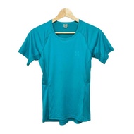 HAGLOFS Tshirt Shirt Size xs blue Light Women Short sleeves Direct from Japan Secondhand