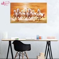 Abbraccia 7 Running Horses Wall Decor Canvas Print Picture Ornament Fashion Modern Artwork Animal Pa