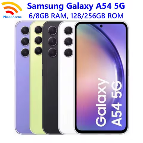 Samsung Galaxy A54 5G A546U1 A546E A546B A5460 6/8GB RAM 128GB/256GB ROM 6.4' AMOLED Octa Core Exyno