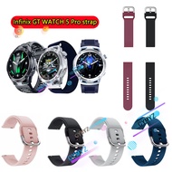 Infinix GT WATCH 5 Pro strap Silicone strap Infinix GT 5 Pro strap watch band Sports wristband