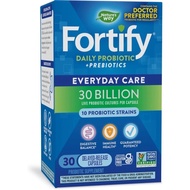 Nature’s Way Fortify Daily Probiotic 30 Billion  Prebiotic
