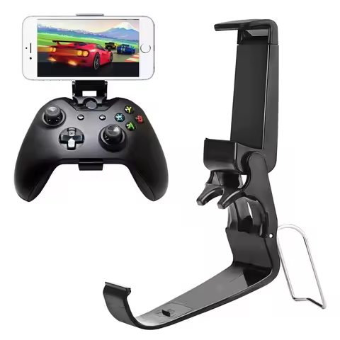 Mobile Cell Phone Stand For Xbox One S/Slim Controller Mount HandGrip For Xbox One Gamepad For Samsu
