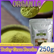 Organic Barley Grass Powder original 250g barley grass official store pure organic barley with Rich Dietary Fiber, No Addtives