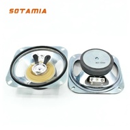 SOTAMIA 2Pcs 4 Inch Transparent Speaker 4 8 Ohm 10W Waterproof Audio Sound Loudspeaker DIY Portable 