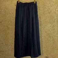 蕭艾 新中式復古 香云紗馬面裙