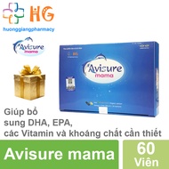 Avisure mama - Bổ sung DHA EPA các Vitamin và khoáng chất cần thiết trước và sau sinh (Hôp chứa 2 hộ