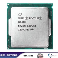 Used Intel Pentium G4400 3.3GHz Dual-Core Dual-Thread CPU Processor 2M 54W LGA 1151 Celeste.