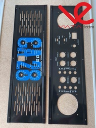 BOX PANEL CA28 PREMIUM (1SET) PLAT COVER CA 28 BOX PANEL DEPAN BELAKANG POWER AMPLIFIER Harddisk Eks