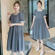 Pregnant Women Clothes Loose Plus Size Maternity Dress Short Sleeve Casual Pregnant dress
