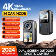 [LIX1] 4K/30FPS Sports Camera WiFi Dual Screen 6-Axis Anti-Shake Touch Control APP Remote with Water