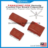 Panasonic Ceiling Fan Condenser Capacitor 1.8uF 2.4uF 5uF [Condenser Capacitor Kipas Siling]