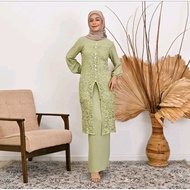 Kurung used sage green size M