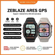 (New) Zeblaze Ares GPS Smart Watch GPS, 1.75" AMOLED Display Sports Modes Bluetooth Calling