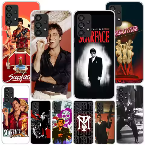 Scarface 1983 Film Al Pacino Movie Phone Case For Samsung Galaxy A17 A16 A15 A14 A13 A57 A56 A55 A54