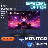 LG 24GS60F-B Monitor (24inch/FHD/IPS/180Hz/1ms)