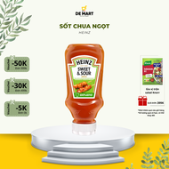 [Nội địa Đức] Tương ớt chấm các loại món ăn thơm ngon chuẩn vị HEINZ chai úp ngược 220ml