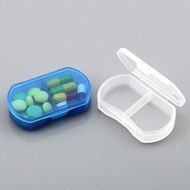 Mini Pill Box Portable Small Pill Box Compartment Sealed Medicine Storage Box One Week Plastic Health Care Medicine Box Portable Pill Box