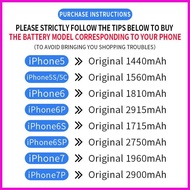 ✸ ⚾︎ Original High capacity Phone Battery For iPhone 7plus (free tools)